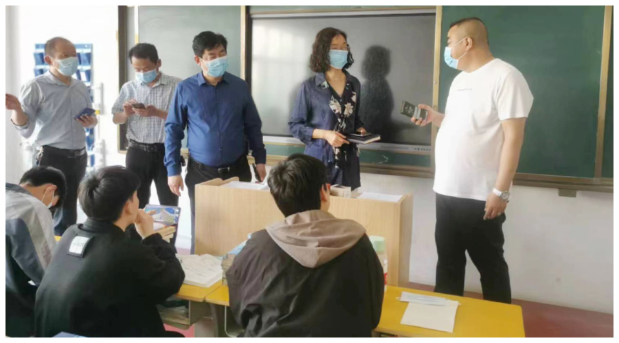 我校开展校园安全大检查活动