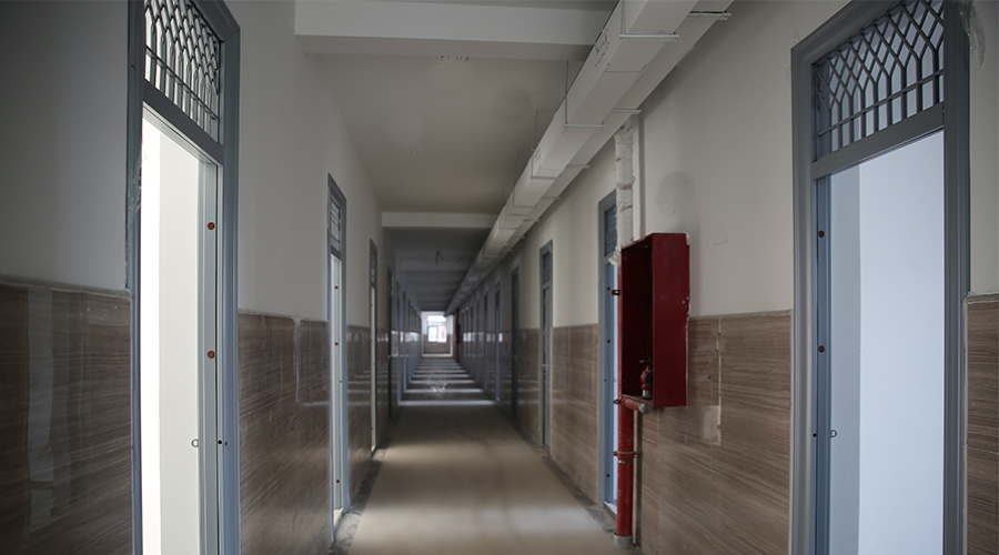 我校5号学生宿舍楼完成竣工预验收即将投入使用