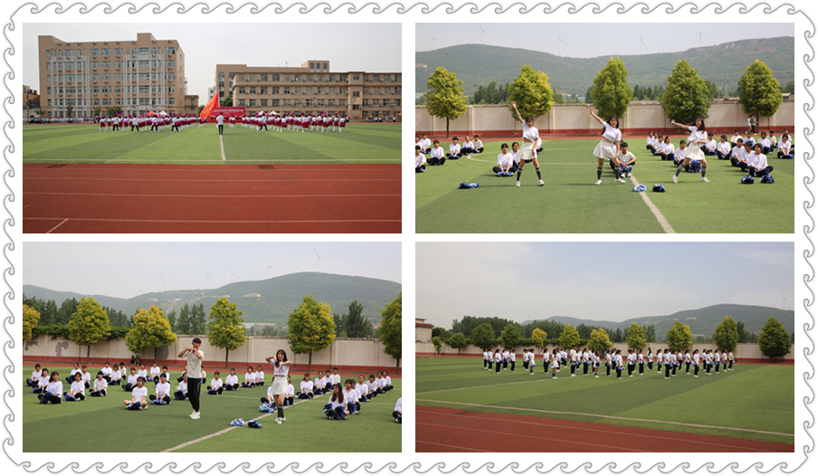 喜迎建党百年华诞 舞动激情青春风采 ——我校举行校园青春操大赛