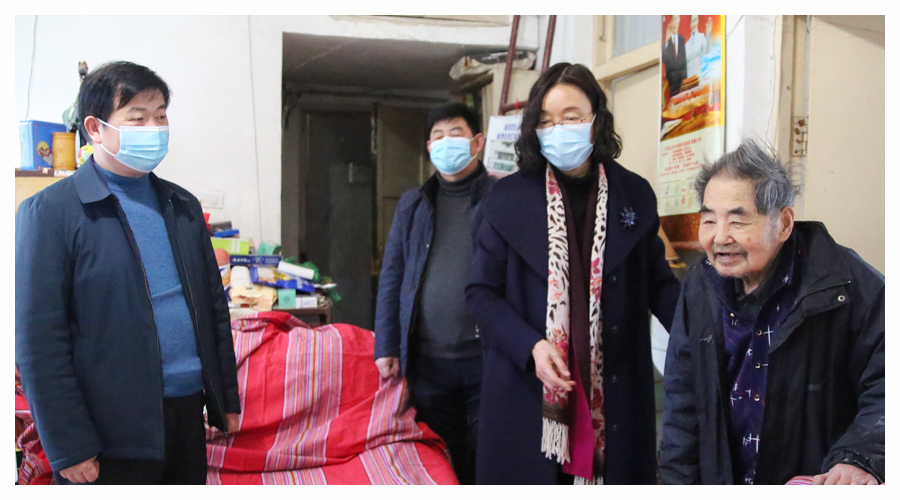 我校开展春节慰问活动 我校开展春节慰问活动