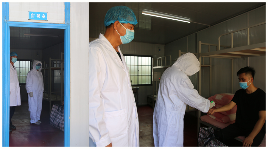 我校开展2021年秋季学期开学疫情防控新一轮演练活动