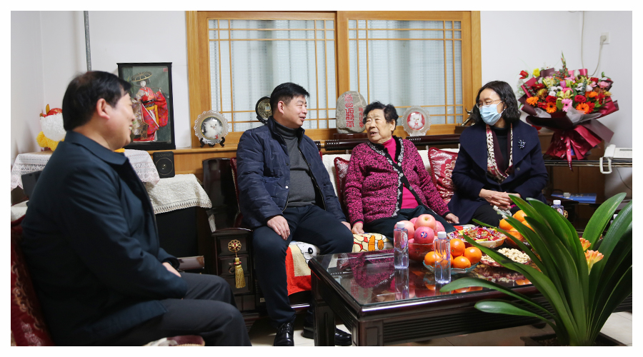 我校开展春节慰问活动 我校开展春节慰问活动