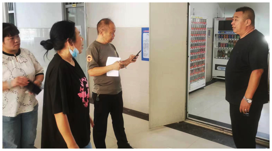 我校开展秋季开学前安全大排查活动