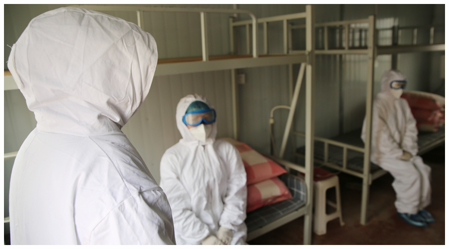 我校开展全过程全要素实景疫情防控演练