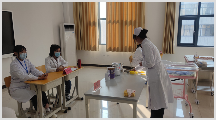 我校成功举行教育部“1+X”母婴护理职业技能等级证书考试