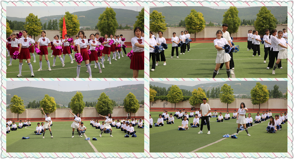 喜迎建党百年华诞 舞动激情青春风采 ——我校举行校园青春操大赛