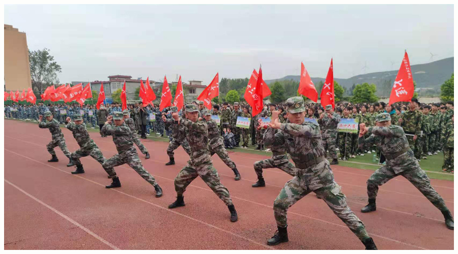 我校2021级新生军训活动正式开启