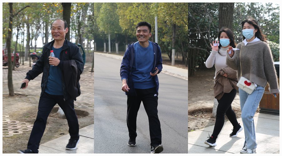 我校举办2021“拥抱春天，环湖健步走”活动
