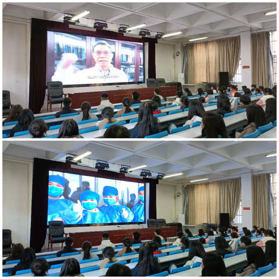 我校开展“汲取榜样力量，与榜样同行”