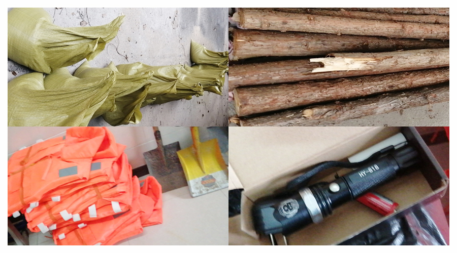 我校全力做好防洪防汛工作