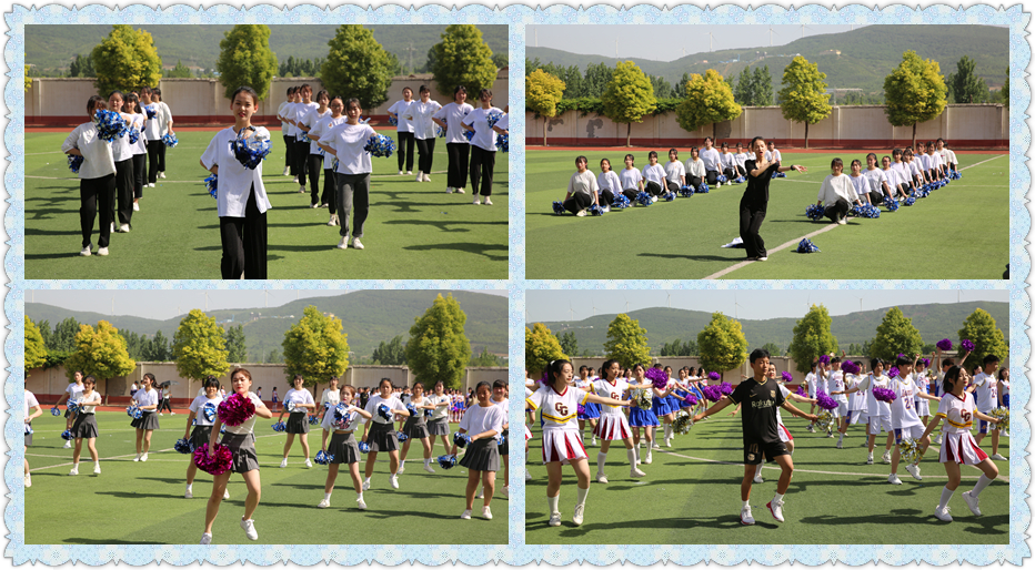 喜迎建党百年华诞 舞动激情青春风采 ——我校举行校园青春操大赛