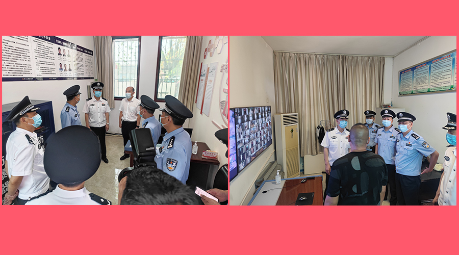 副市长、市公安局党委书记、局长房国卫带队观摩我校警务站建设情况