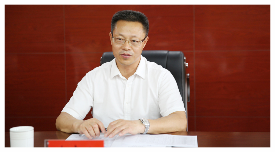 省纪委监委驻省工信厅纪委监察组朱永飞组长一行莅临我校调研指导工作