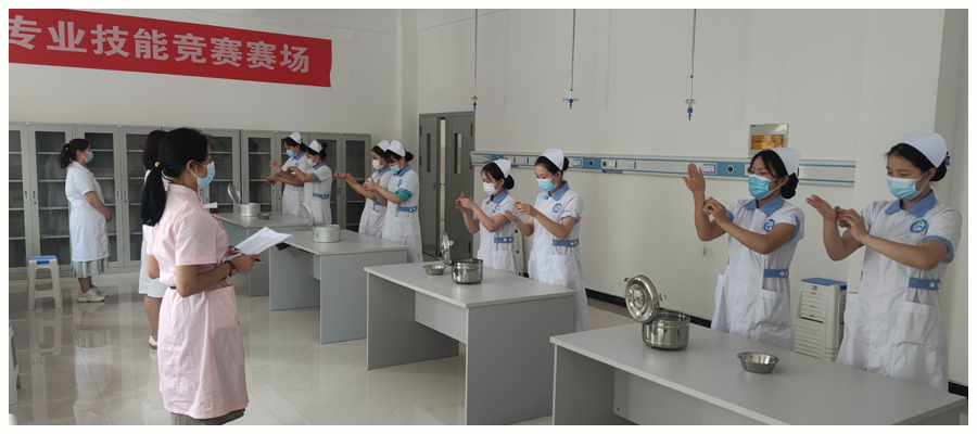 我校进行2020～2021学年第二学期专业实训技能考试