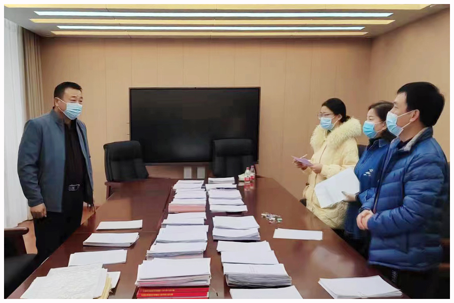 我校全力做好文明单位迎检工作