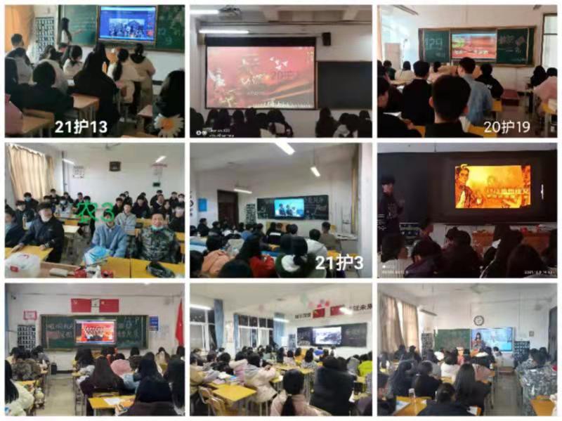 我校举办“唱响红色旋律，展现青春风采” 主题团日教育活动