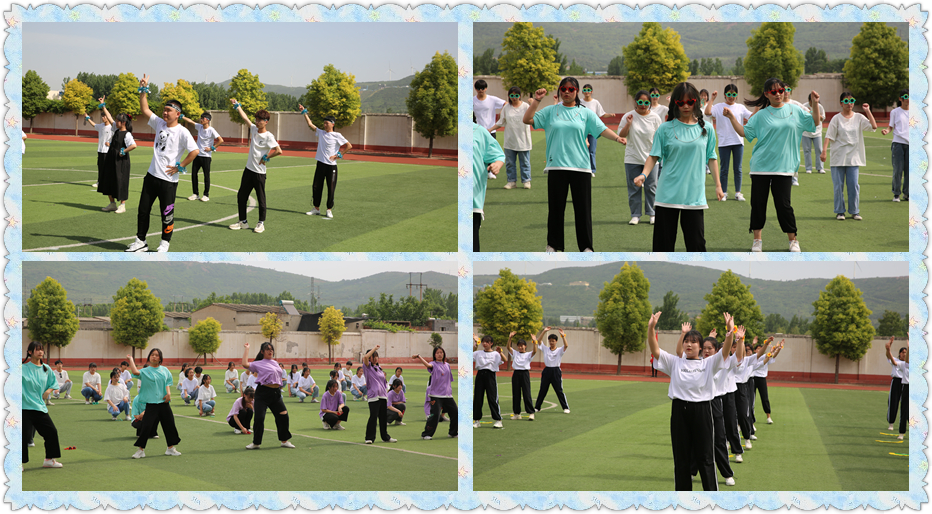 喜迎建党百年华诞 舞动激情青春风采 ——我校举行校园青春操大赛