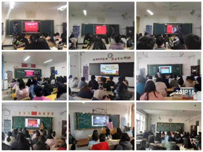 我校举办“唱响红色旋律，展现青春风采” 主题团日教育活动