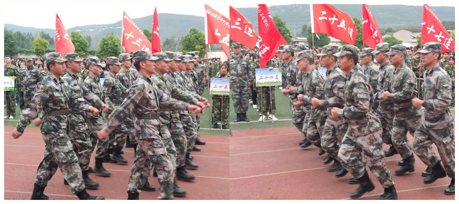 我校2021级新生军训活动正式开启