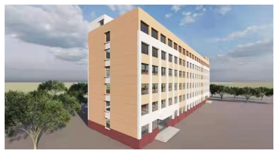 我校5号学生宿舍楼完成竣工预验收即将投入使用