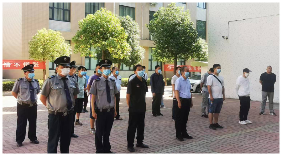 我校组织开展2022年度防洪防汛应急演练