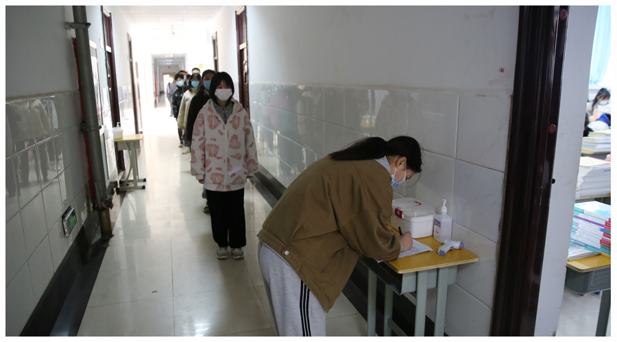 我校开展全过程全要素实景疫情防控演练