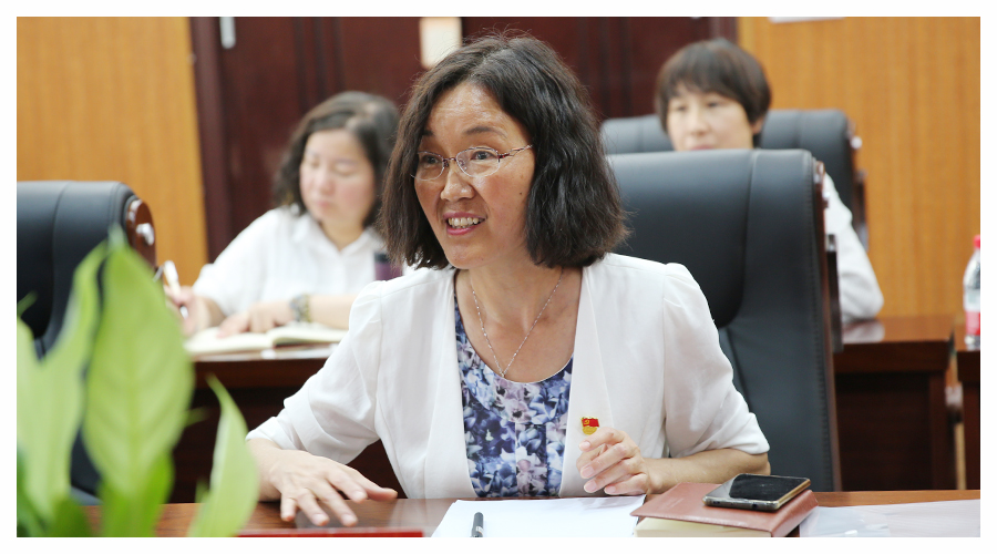 省纪委监委驻省工信厅纪委监察组朱永飞组长一行莅临我校调研指导工作