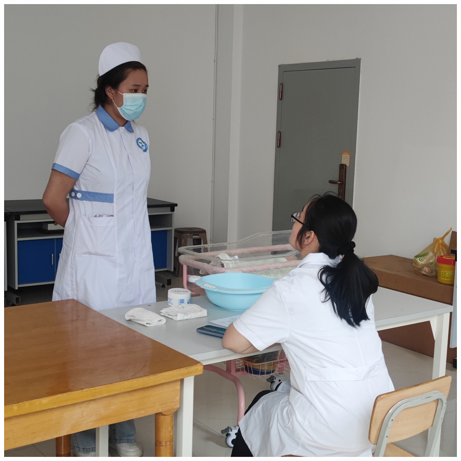 我校进行2020～2021学年第二学期专业实训技能考试