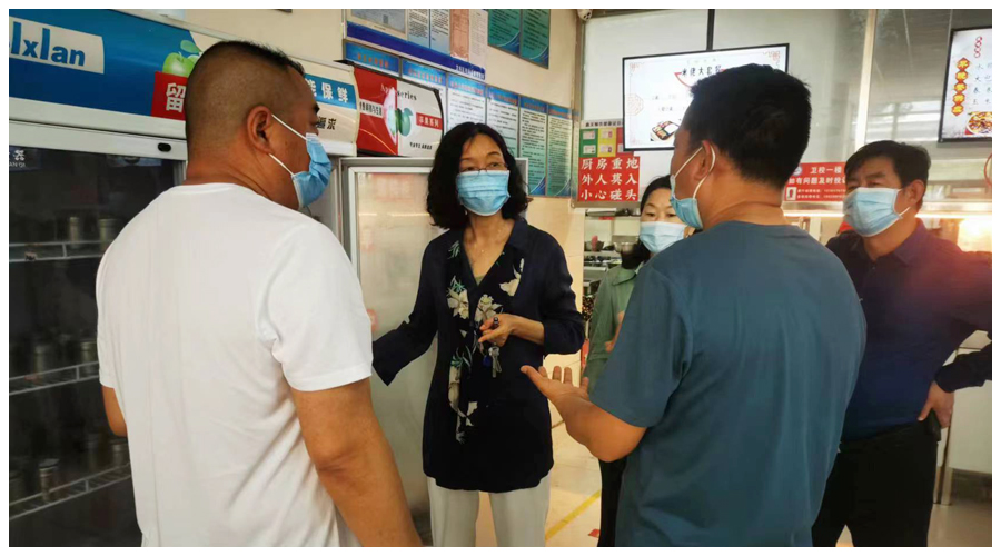 我校开展校园安全大检查活动