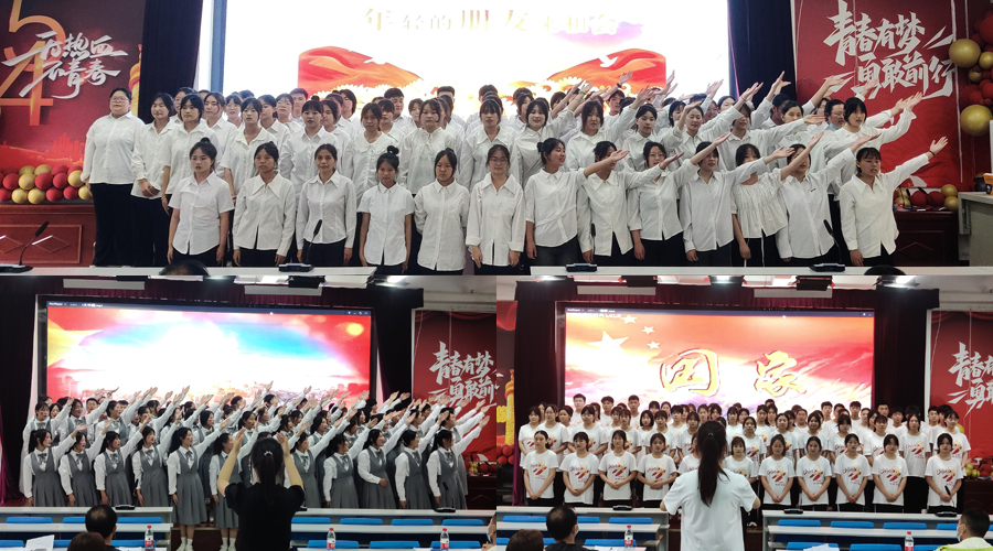 我校校园红歌大赛初赛圆满落幕 我校校园红歌大赛初赛圆满落幕