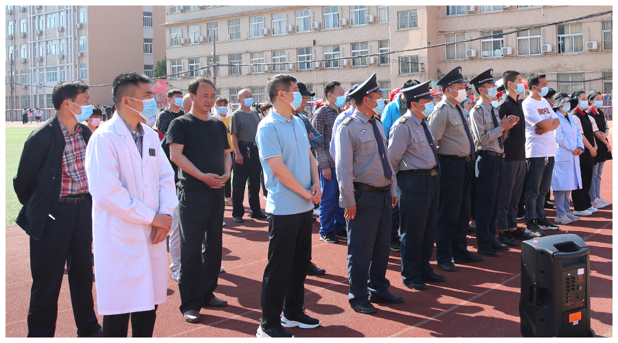 我校组织开展消防灭火实战演练