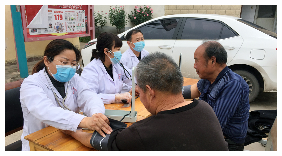 我校开展“学党史进社区我为群众办实事”活动